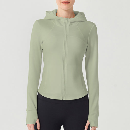 ZIKKA    seamless Long Sleeve Longline Top