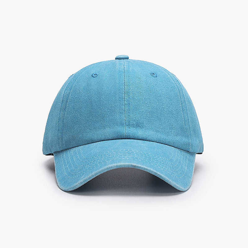 ZIKKA baseball cap literary retro antique washed cotton cap