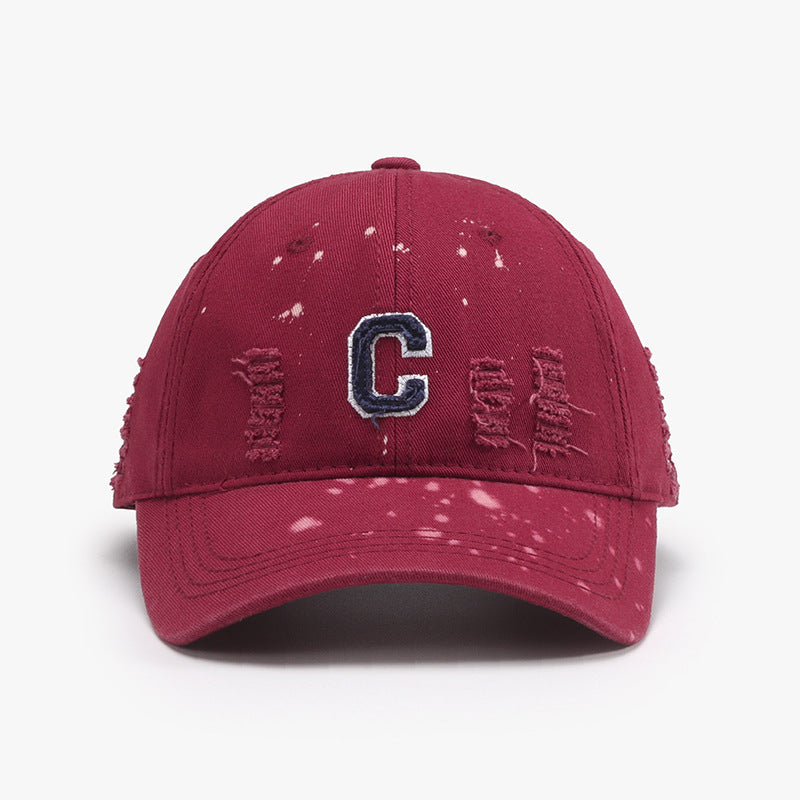 ZIKKA lettered embroidery baseball cap