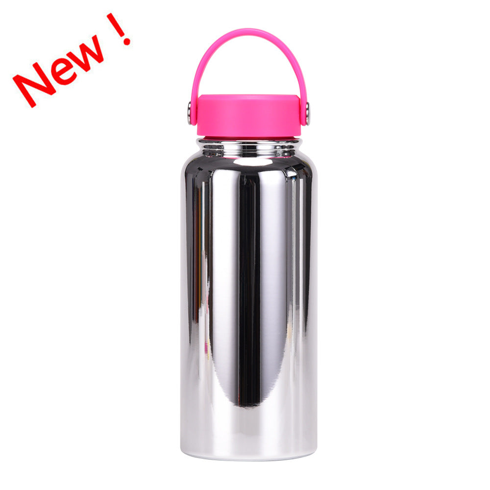 2024 New Stainless Steel Sports Water Bottle  1L- vacuum cup