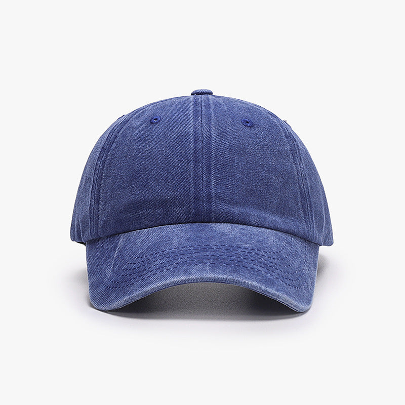 ZIKKA baseball cap literary retro antique washed cotton cap