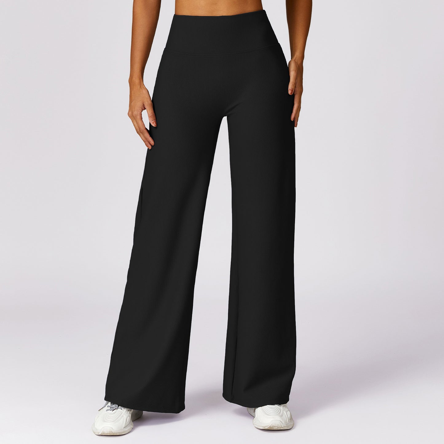 ZIKKA versatile wear straight-leg wide-leg pants