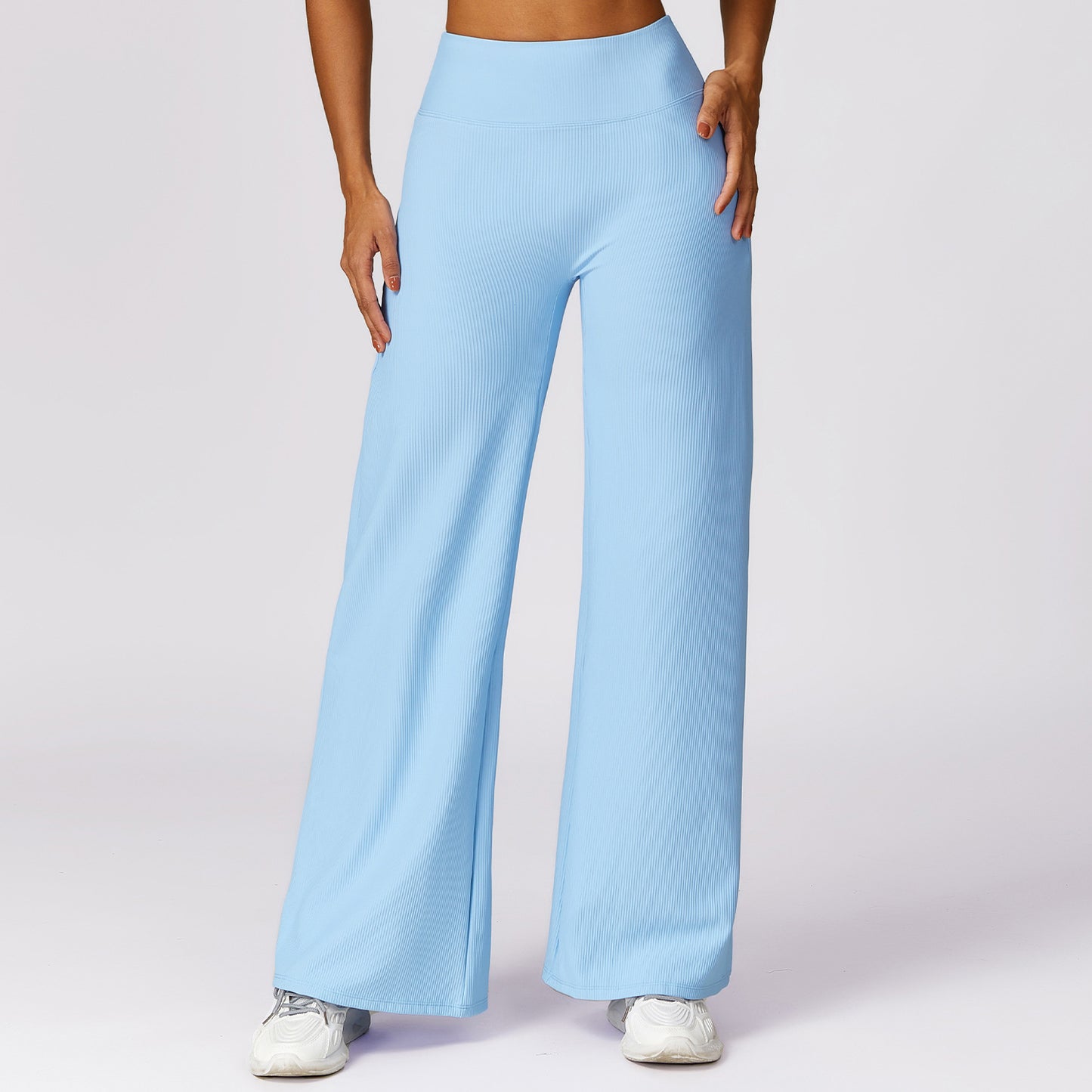 ZIKKA versatile wear straight-leg wide-leg pants