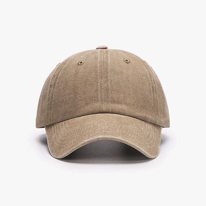 ZIKKA baseball cap literary retro antique washed cotton cap