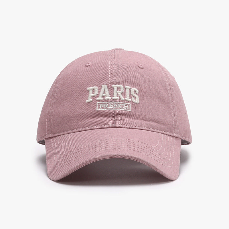 ZIKKA the letter embroidery baseball hat