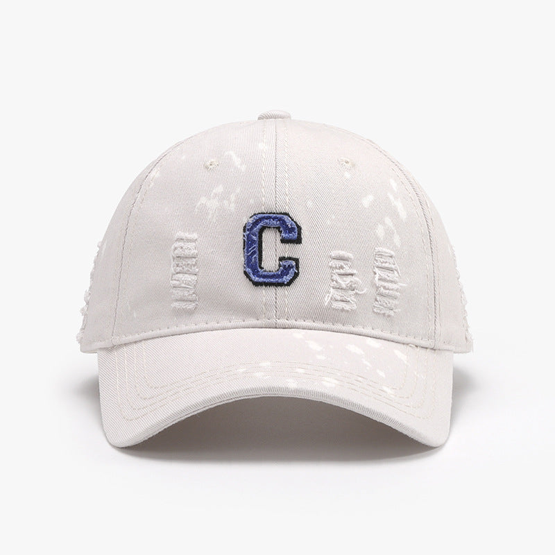 ZIKKA lettered embroidery baseball cap