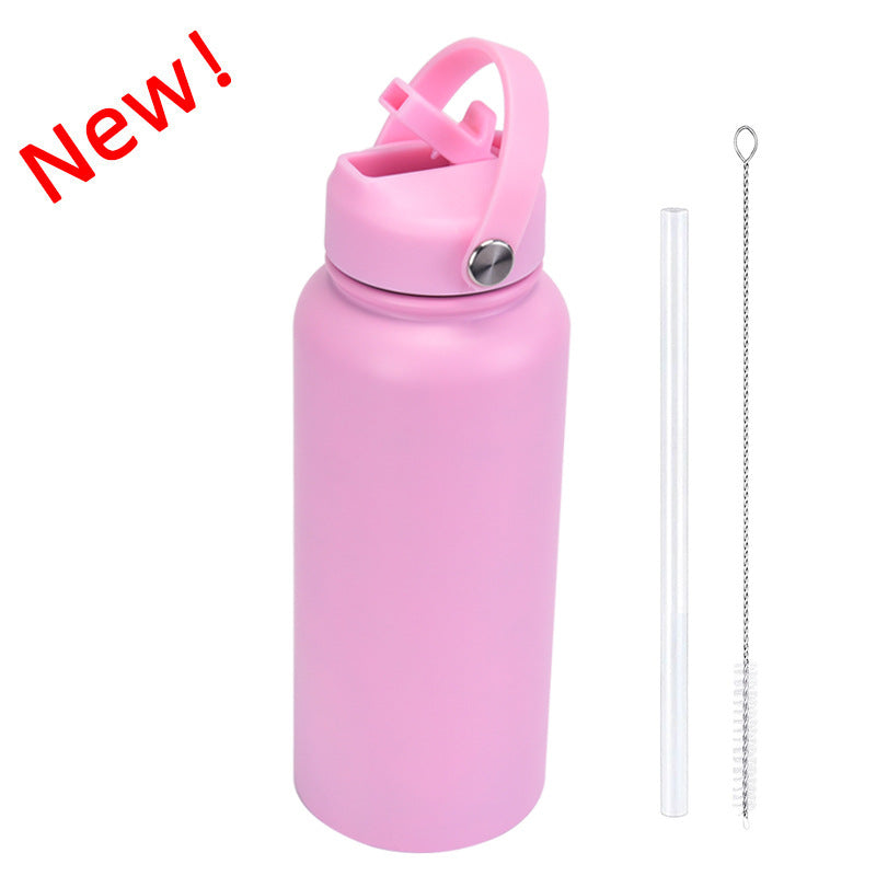 2024 New Stainless Steel Sports Water Bottle  1L- vacuum cup