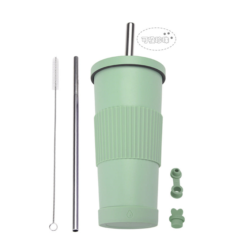 ZIKKA stainless steel straw cup straw insulated water cup