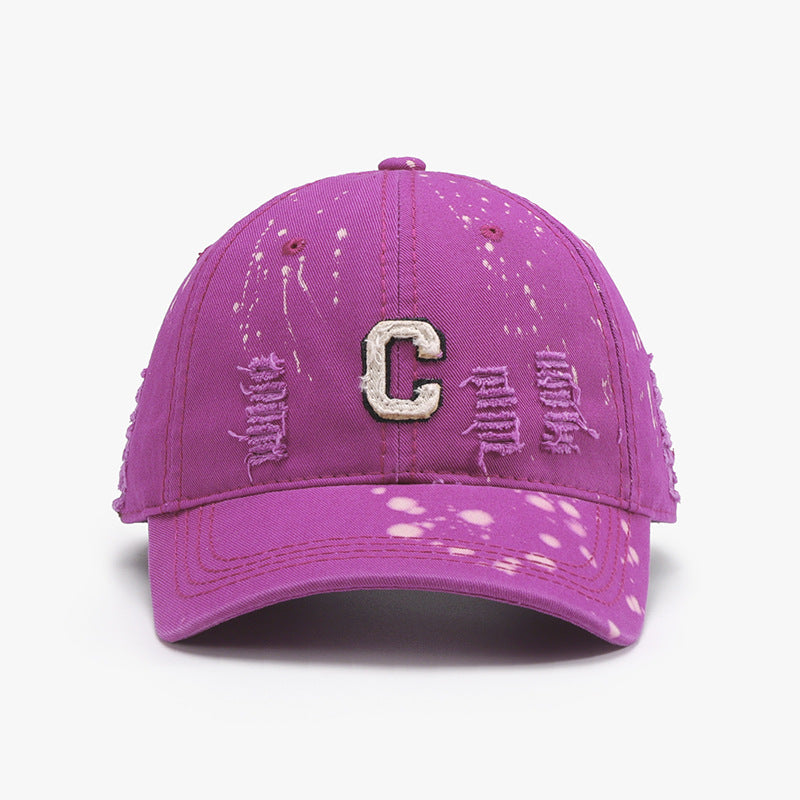 ZIKKA lettered embroidery baseball cap