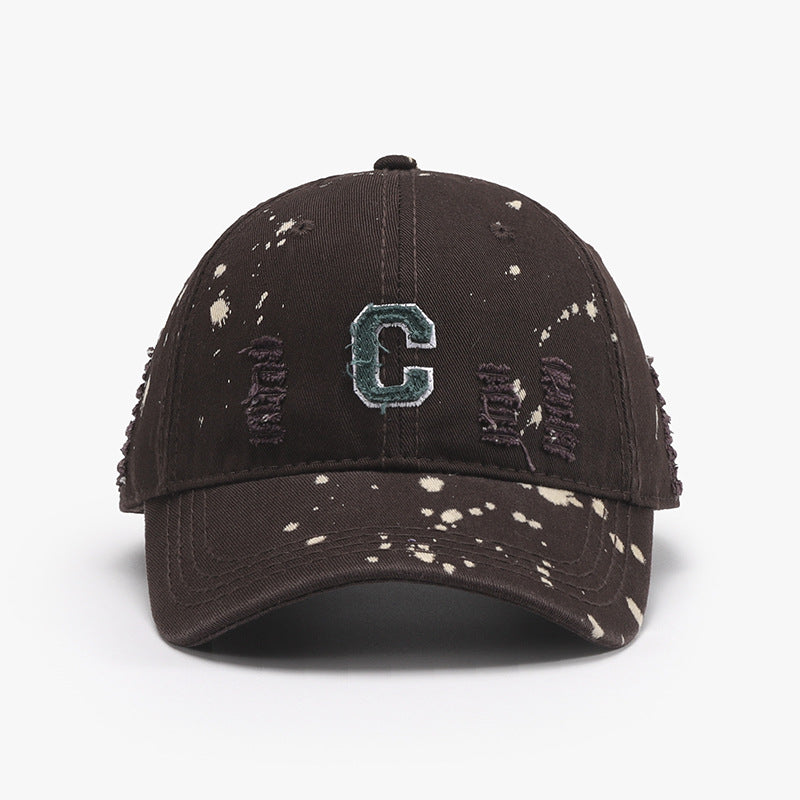 ZIKKA lettered embroidery baseball cap