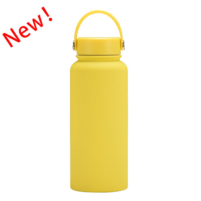 2024 New Stainless Steel Sports Water Bottle  1L- vacuum cup