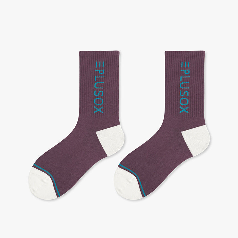 Zikka Jacquard Words Cotton Socks