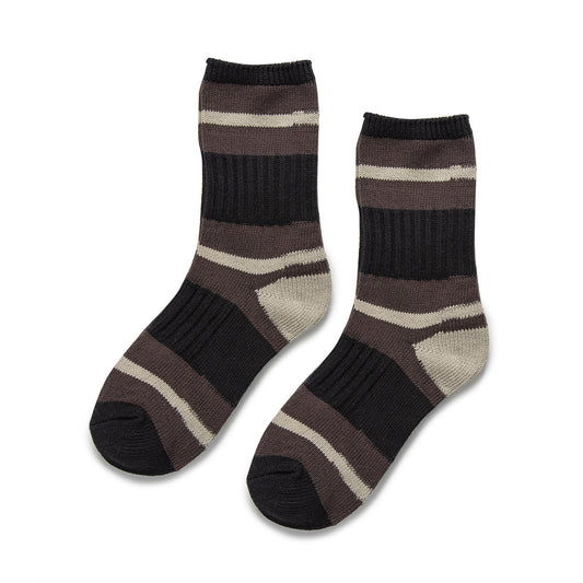 Zikka Thick Line Color Matching Socks